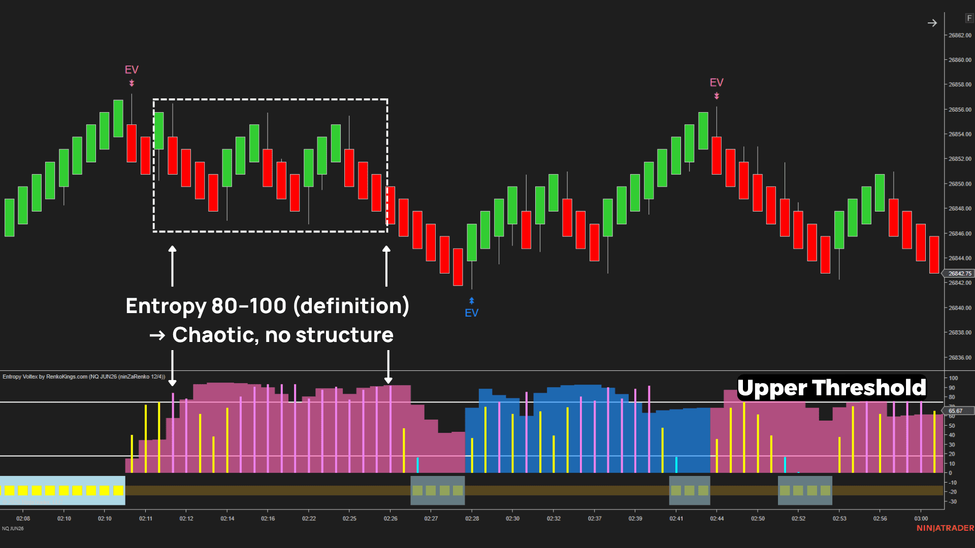 Entropy Voltex chaotic market